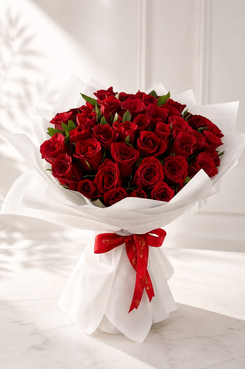 Classic Love – Red Rose Bouquet