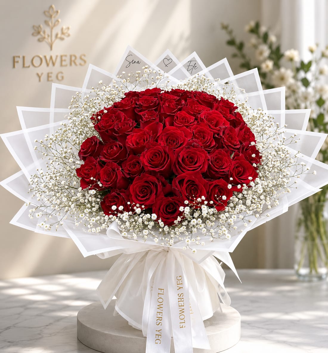 Endless Love – Red Rose Bouquet