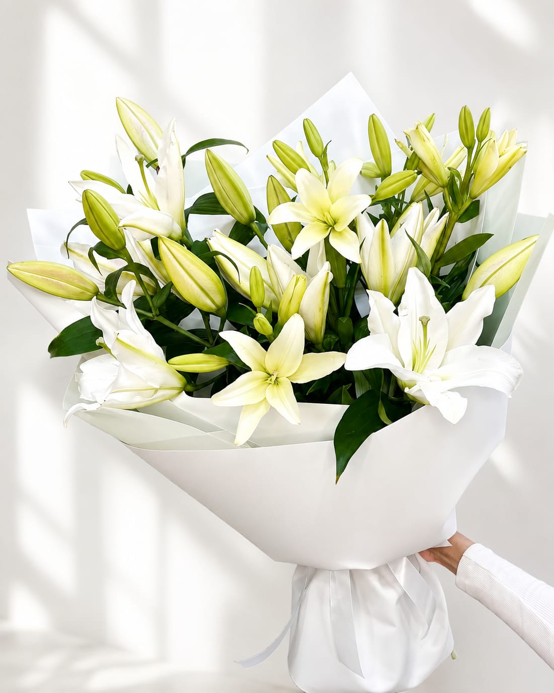 White Lily Bouquet